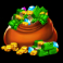 piggy bank cash slot money bag symbol