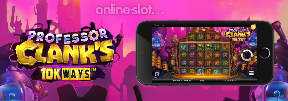 professor clanks 10k ways mobile slot