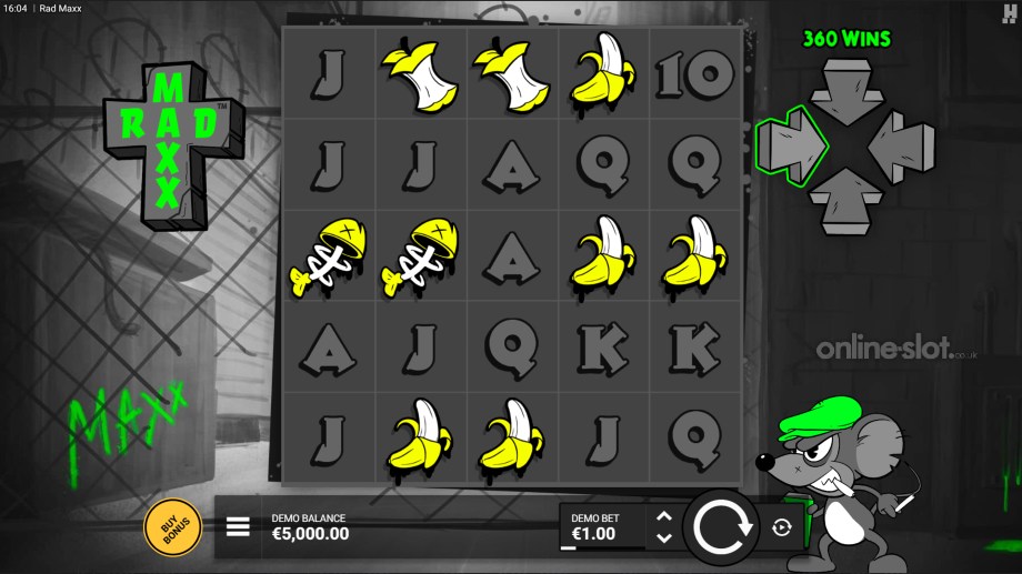 rad maxx slot base game