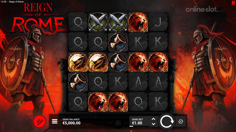 reign of rome slot base game