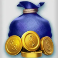 the ruby megaways slot money bag symbol