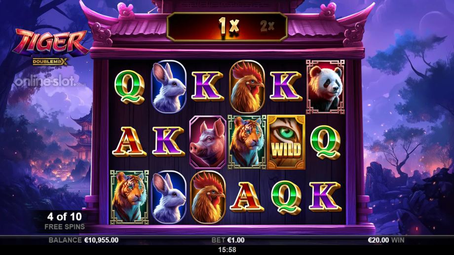 tiger doublemax slot free spins