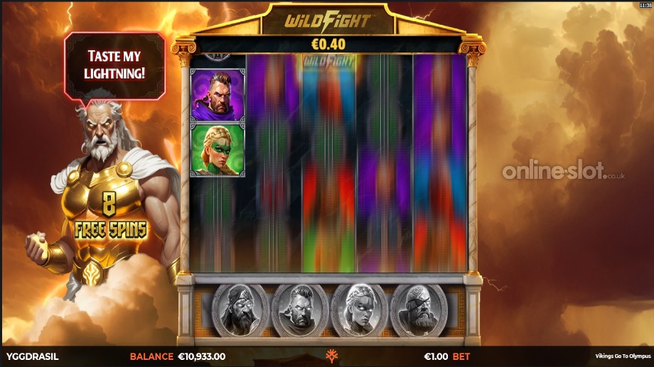 vikings go to olympus slot free spins