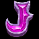 witch heart megaways slot J symbol