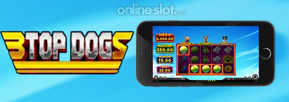 3 top dogs mobile slot