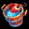 4 fantastic fish amazon adventure slot bucket symbol