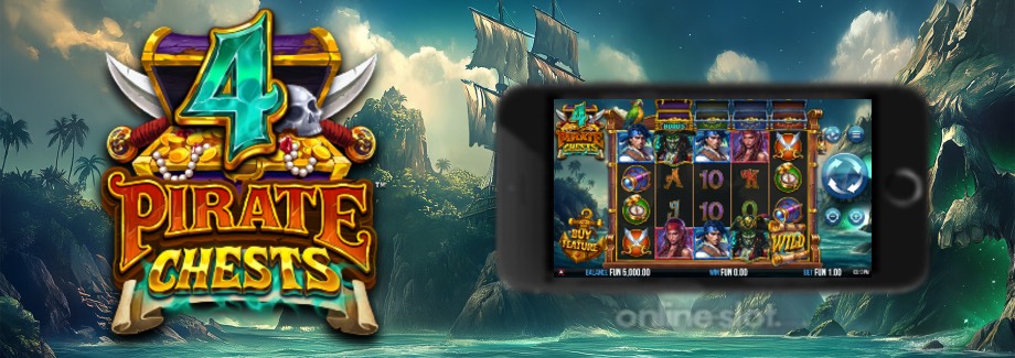 4 pirate chests mobile slot