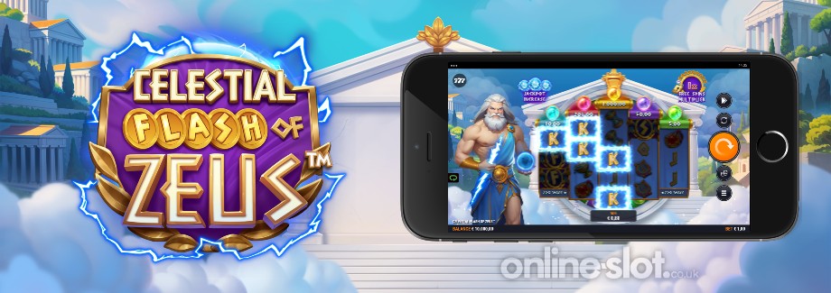 celestial flash of zeus mobile slot