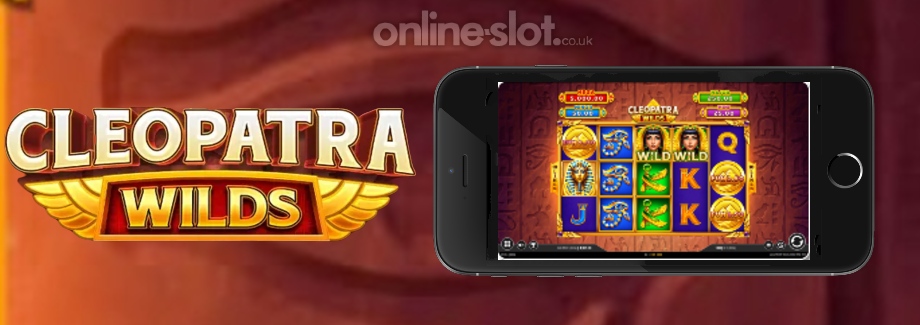 cleopatra wilds hold and win mobile slot
