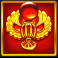 cleopatra wilds hold and win scarab symbol
