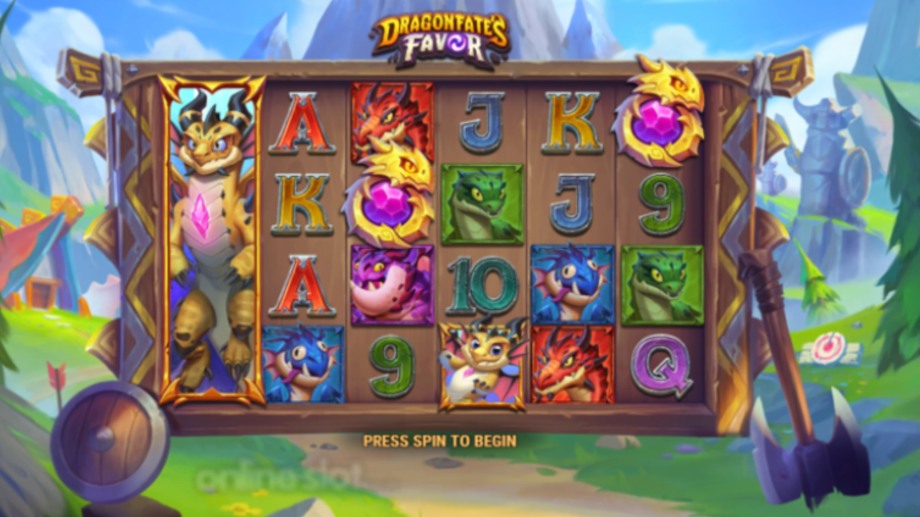 dragonfates favor slot base game