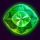 flaming jaguar green gem symbol