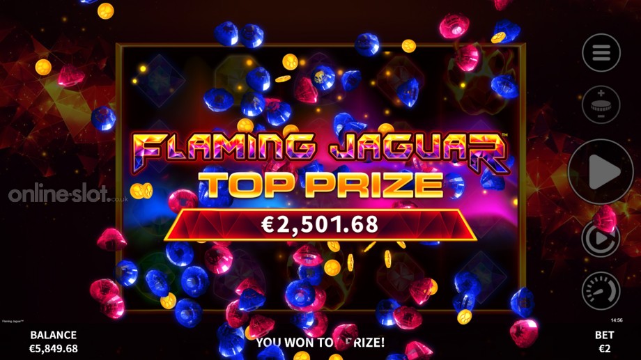 flaming jaguar slot progressive jackpot