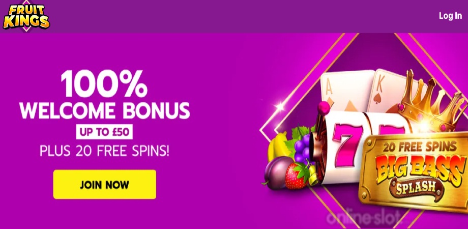 fruit kings welcome offer