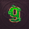 lucky lady leprechaun number nine symbol