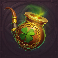 lucky lady leprechaun pipe symbol