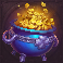 lucky lady leprechaun pot of gold symbol