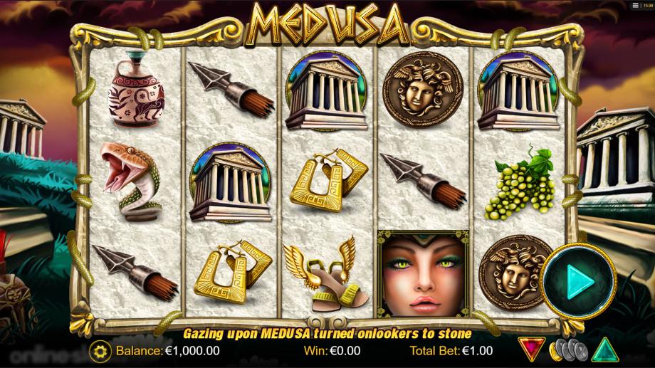 medusa slot base game