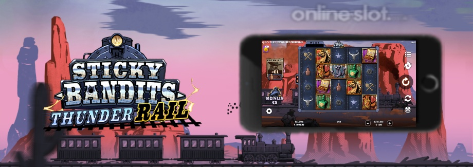 sticky bandits thunder rail mobile slot