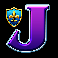 thunder drums leaping lions letter j symbol