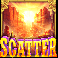 wild west gold blazing bounty scatter symbol