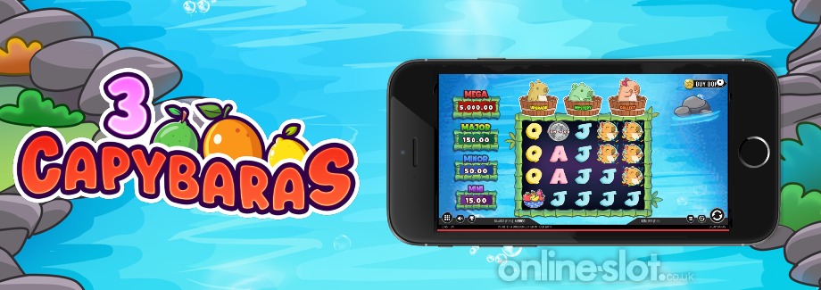 3 capybaras mobile slot