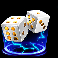 8k ultra gold ultimate dice symbol