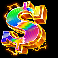 8k ultra gold ultimate dollar sign symbol
