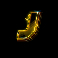 8k ultra gold ultimate letter j symbol