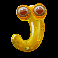 alien invaders letter j symbol
