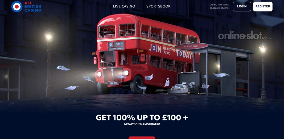 all british casino welcome bonus