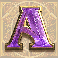 big bucks deluxe tapcards letter a symbol