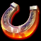 blazing bison gold blitz king millions slot horseshoe symbol