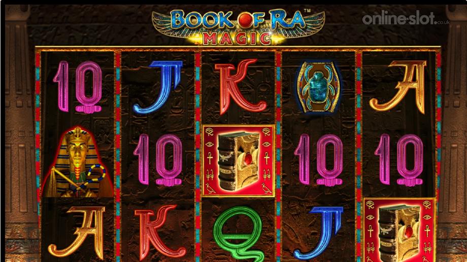 book of ra magic slot base game