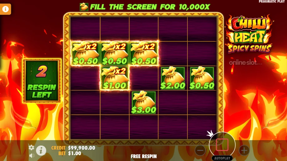 chilli heat spicy spins slot free spins