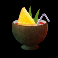 club tropicana happy hour slot coconut drink symbol