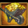 fire in the hole 3 slot gold cart symbol
