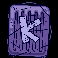 flight mode letter k symbol
