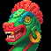 fortune of aztec green serpent symbol