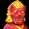 fortune of aztec red mask symbol