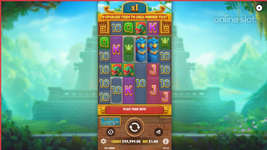fortune of aztec slot base game