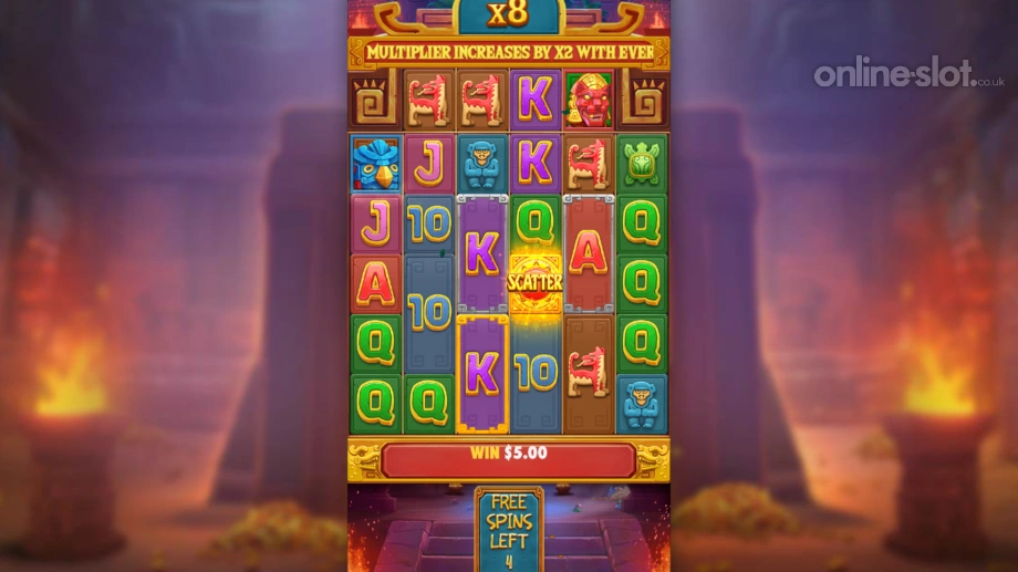 fortune of aztec slot free spins