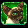 kitty glitter grand slot green cat symbol
