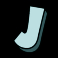 le king slot j symbol