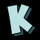 le king slot k symbol