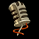 le king slot microphone symbol
