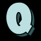 le king slot q symbol