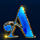 magic spins letter a symbol