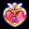 moon princess stargazing heart symbol