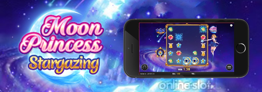 moon princess stargazing mobile slot